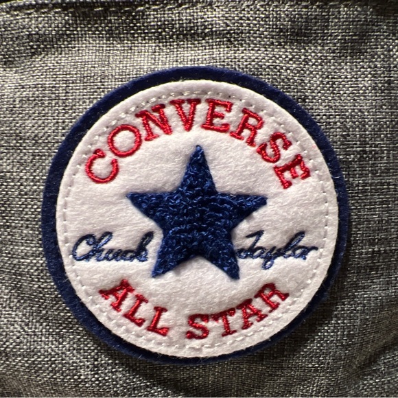Converse All Star Heather Gray/Multi Logo Fanny Pack-NWT - Picture 2 of 6